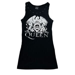 Y2K Queen Rare Dragonfly Rock N Roll Vision Women's Size S / M Tank Retro